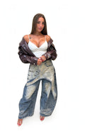 Jeans borchie