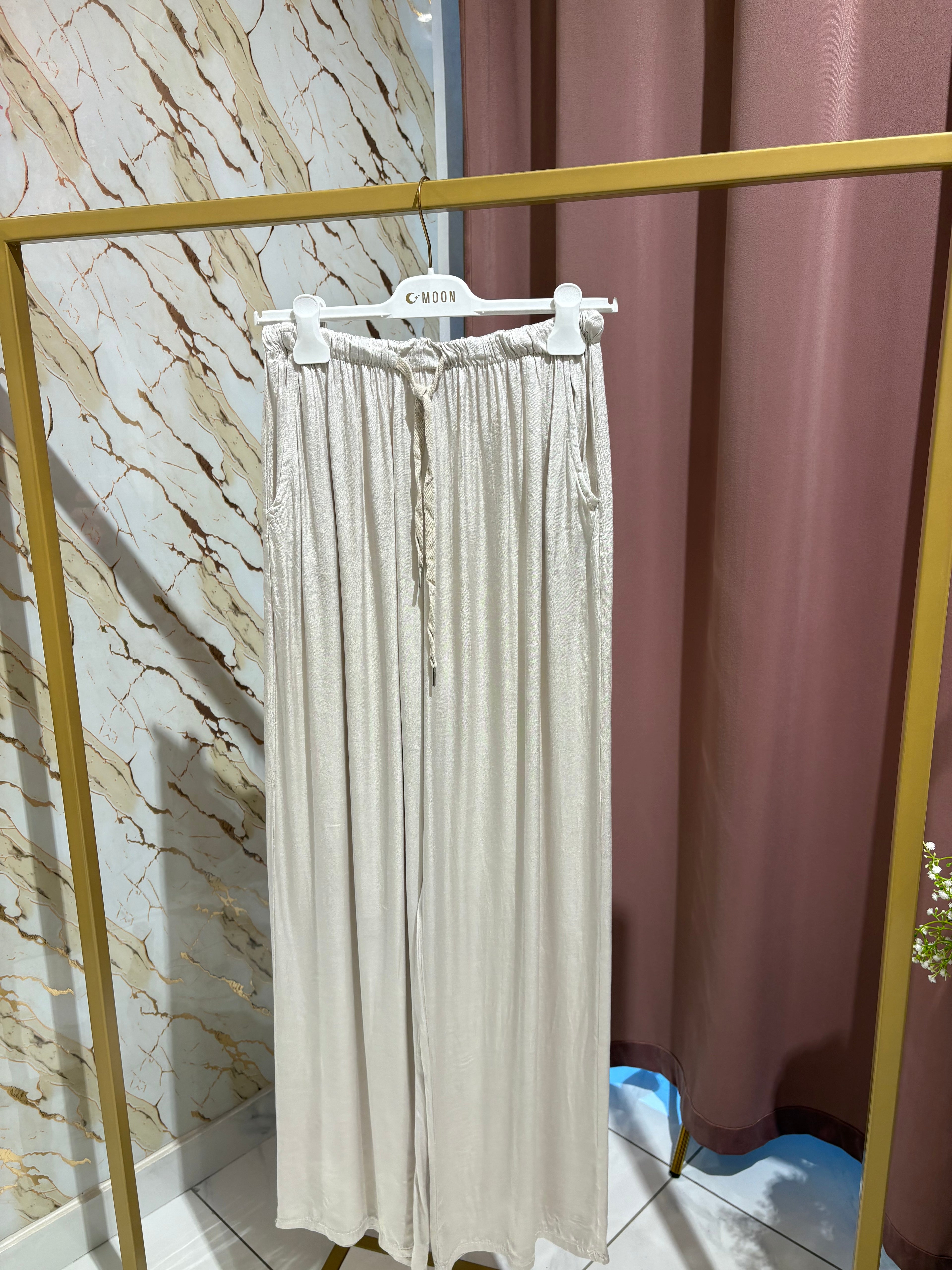 Pantalone satin