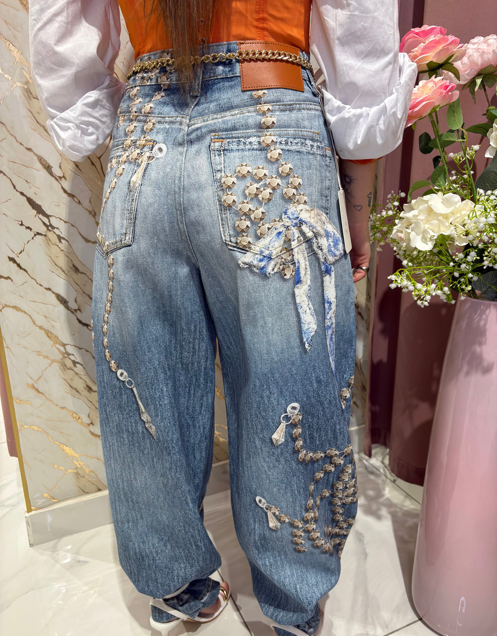 Jeans teddy