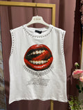 Maglia grillz lips
