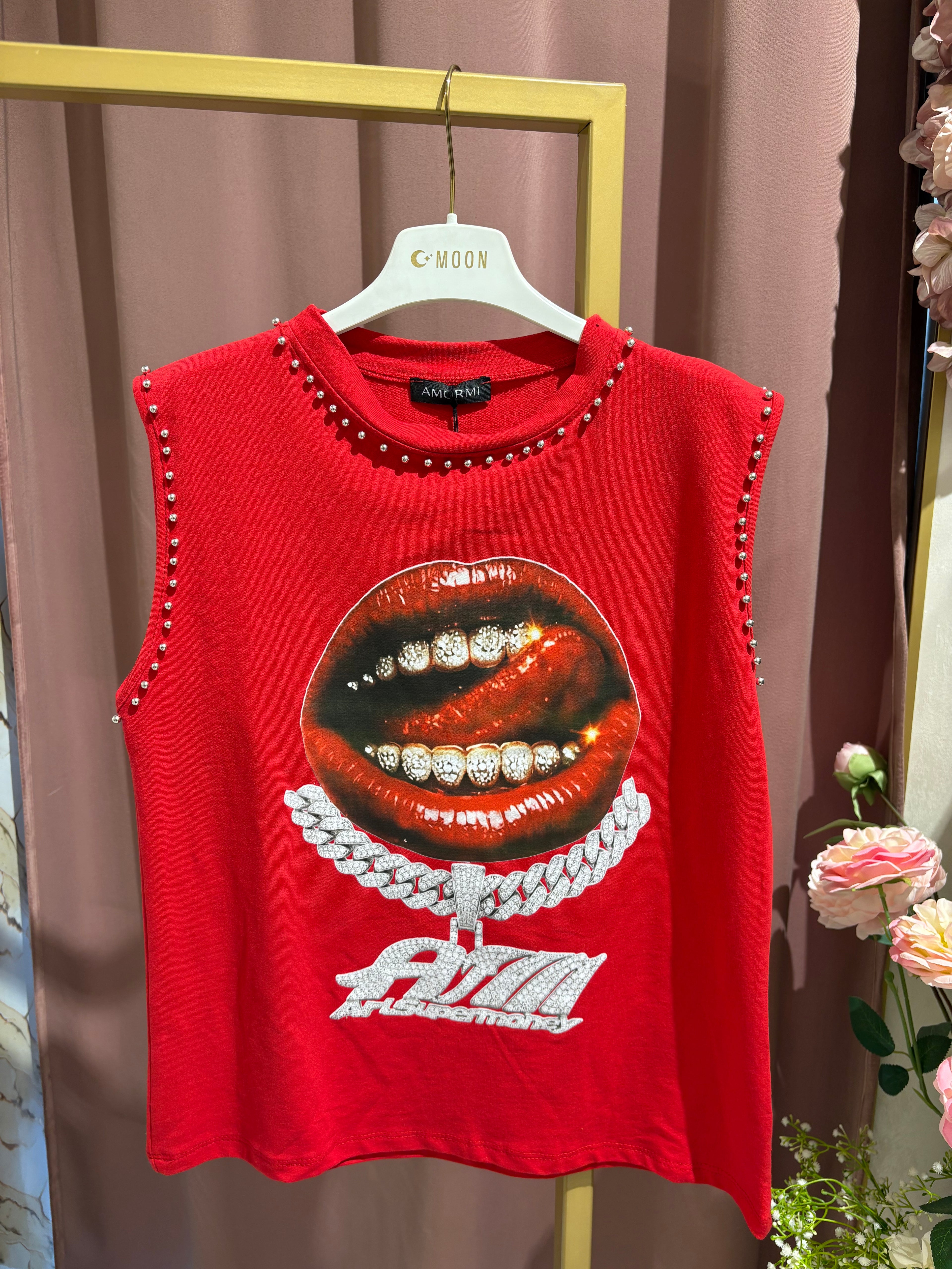 Maglia grillz lips