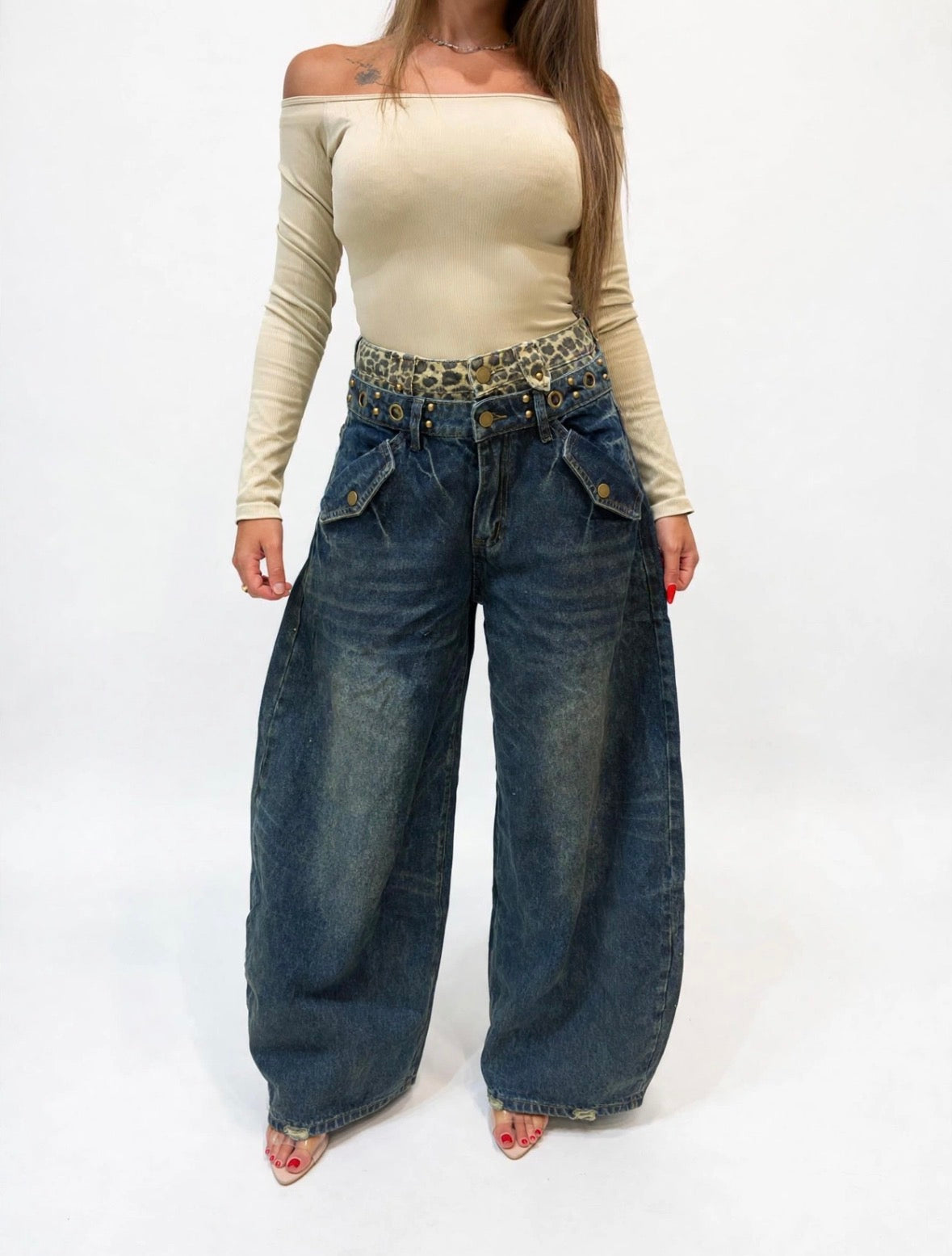 Jeans animalier