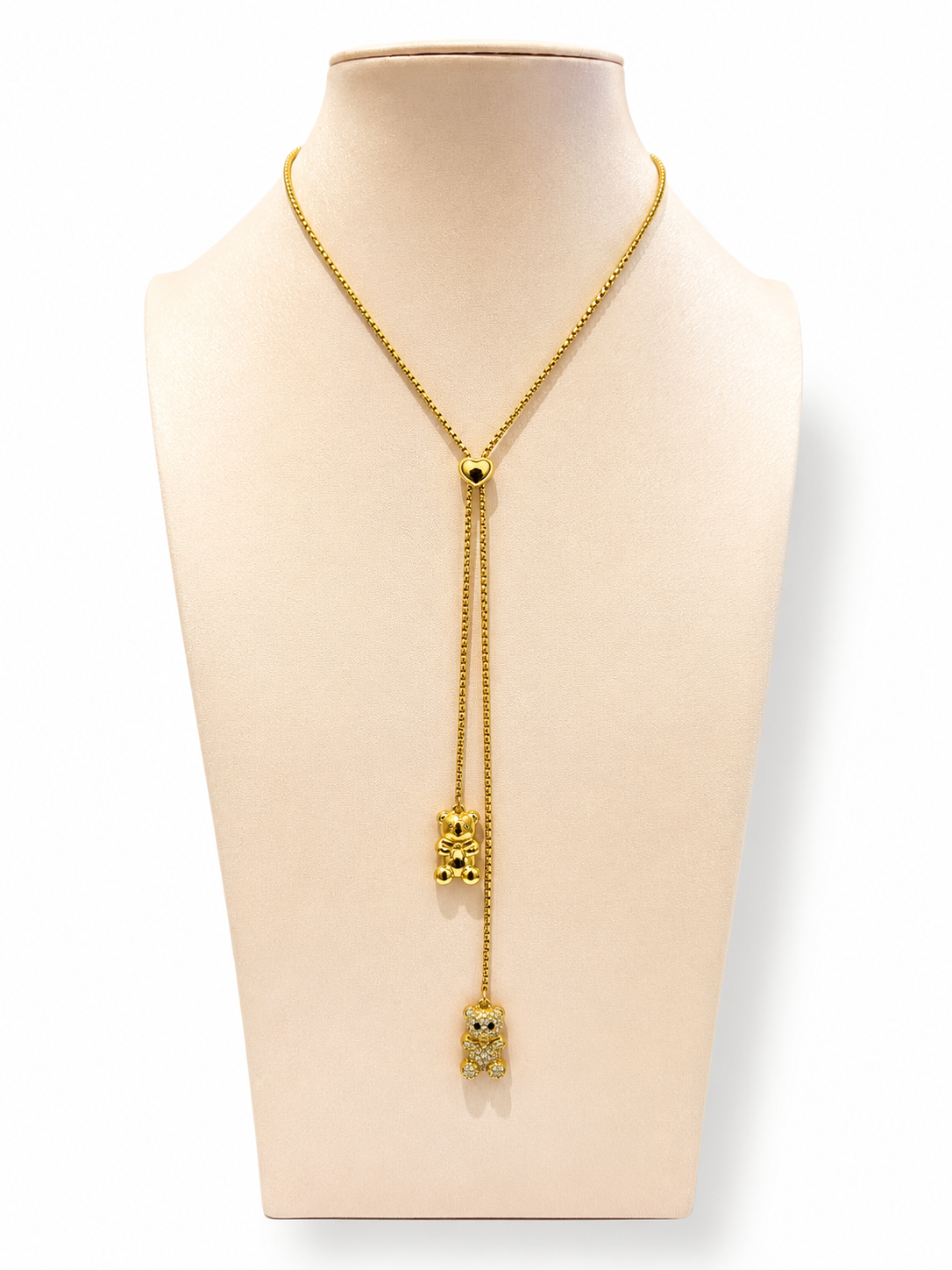 Collana saliscendi teddy