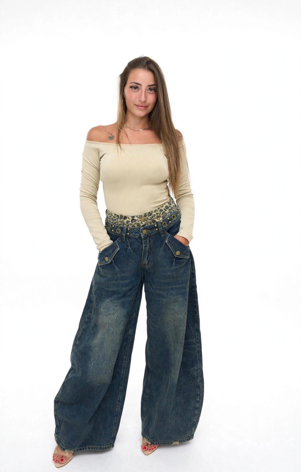 Jeans animalier