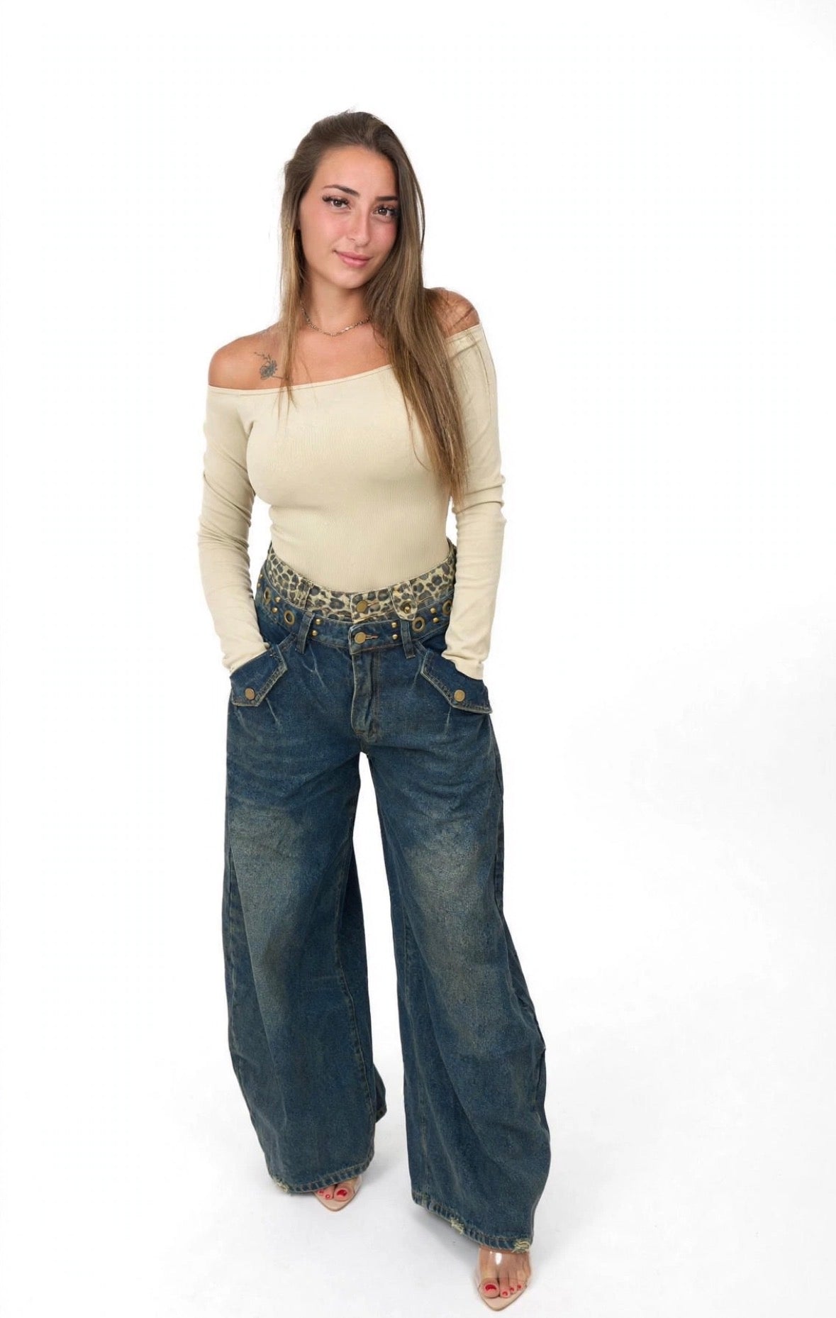 Jeans animalier