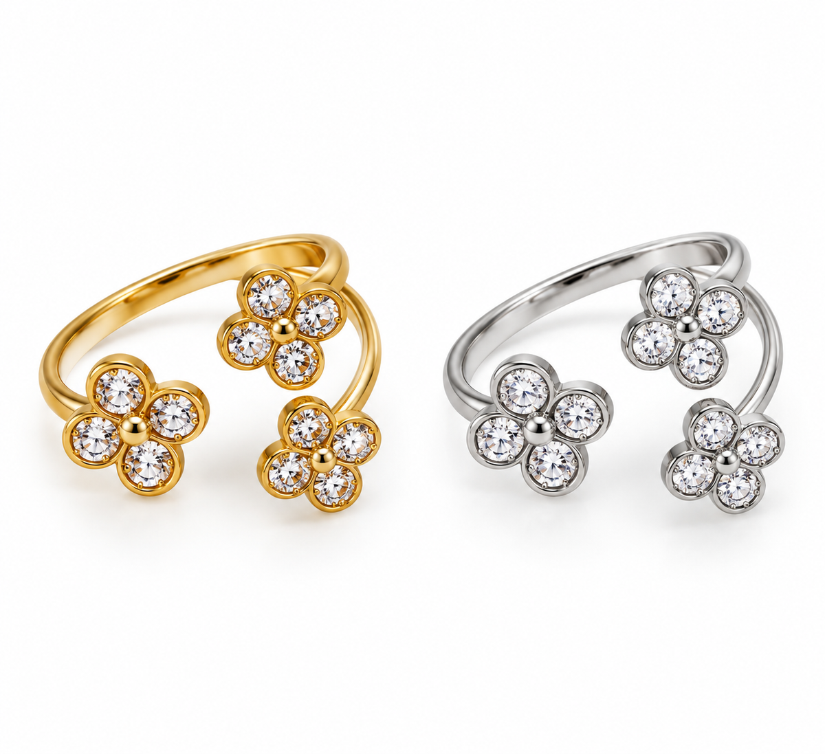Anello Crystal Bloom