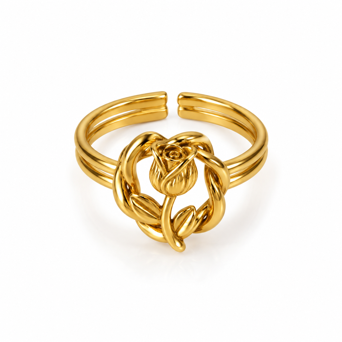 Anello golden rose
