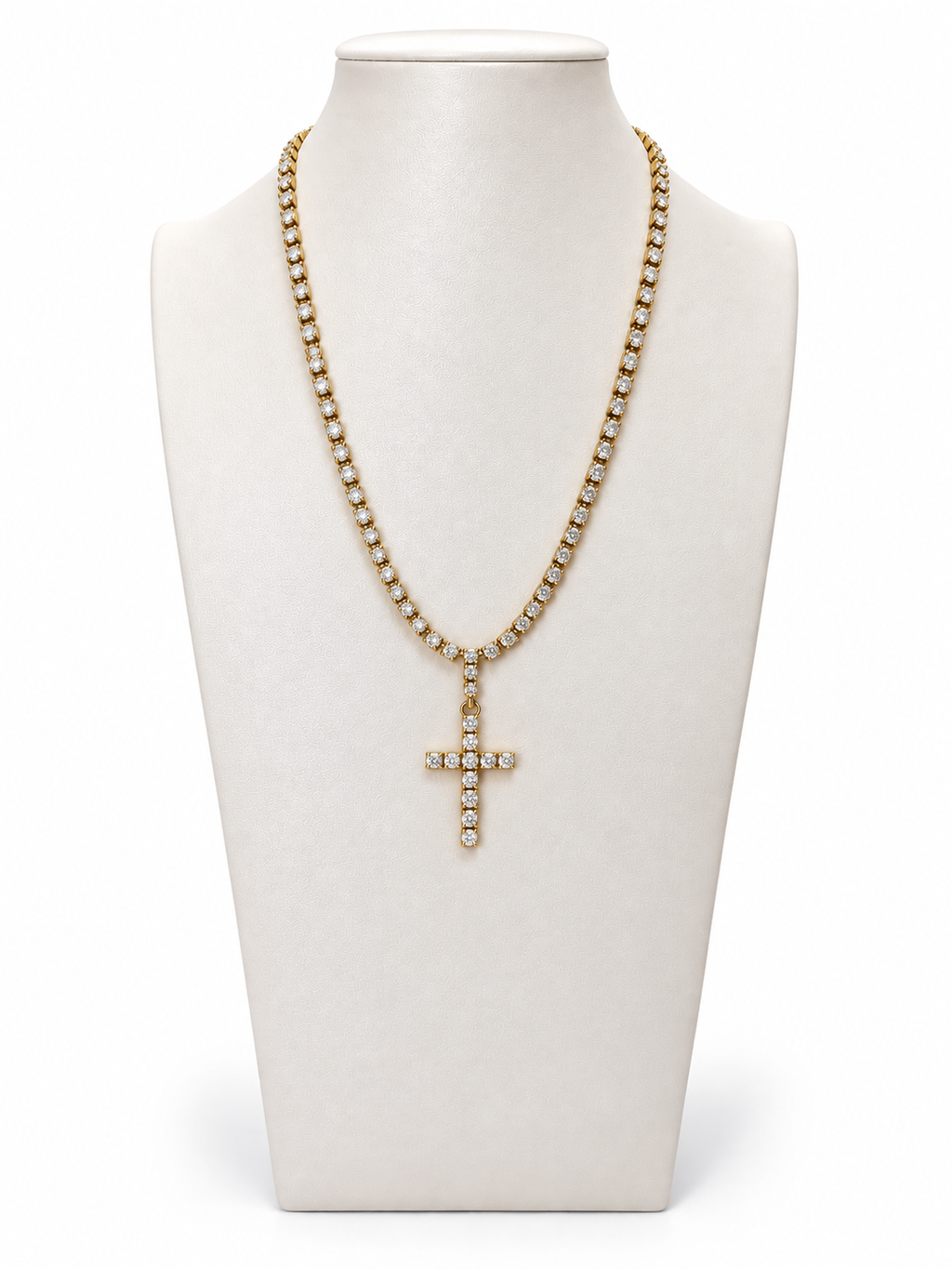 Collana croce rainbow
