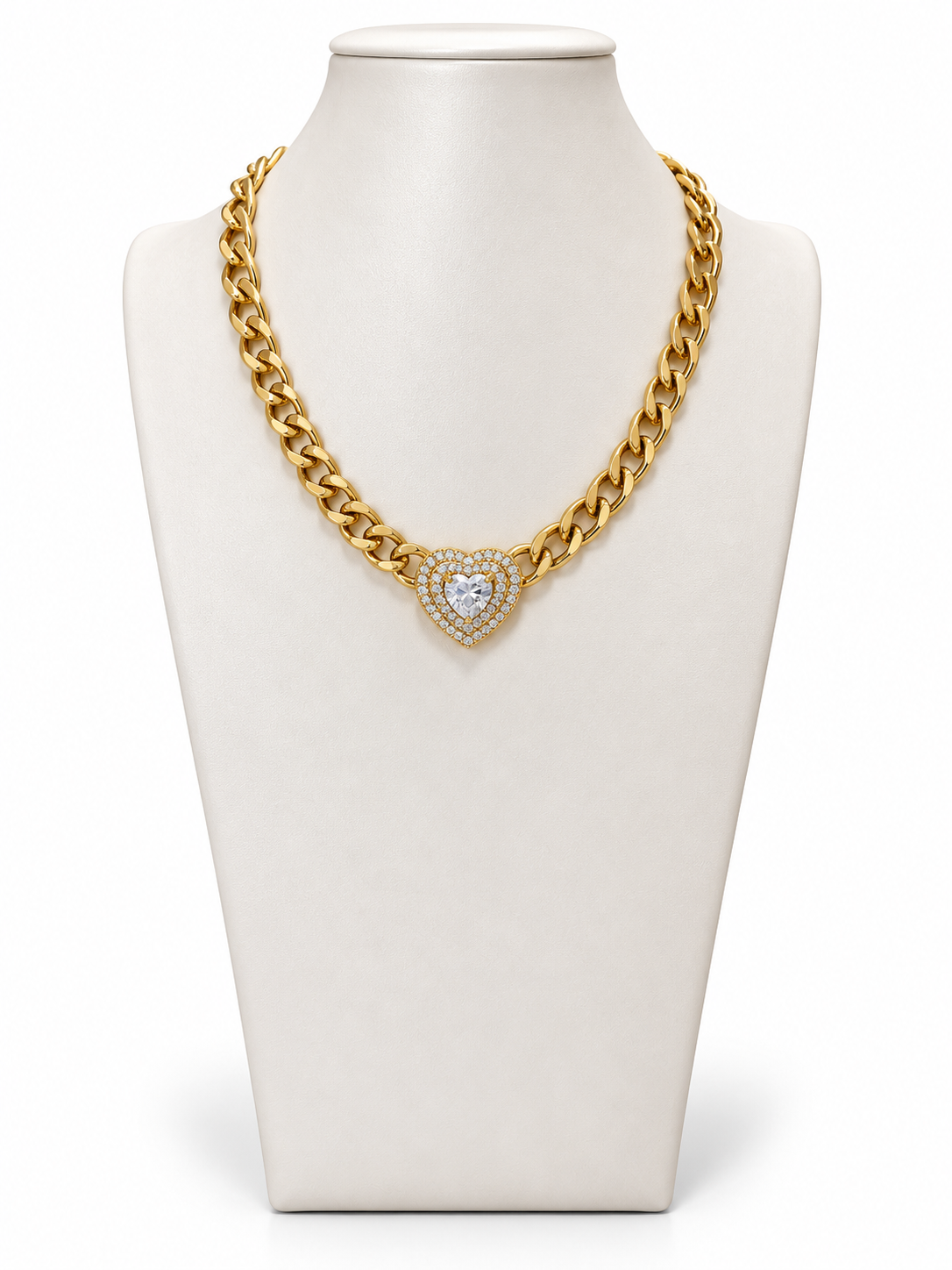 Collana cuore prezioso